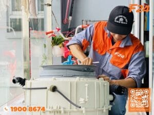 Vệ sinh máy giặt quận Tân Bình chuyên nghiệp - F24