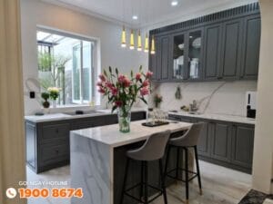 Thi công đá hoa cương