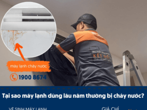 sửa máy lạnh chảy nước