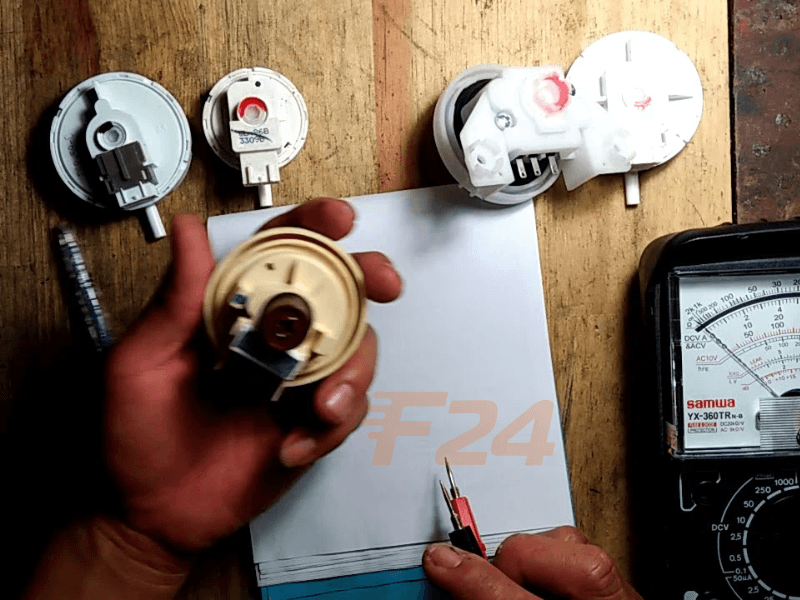 Kết nối que đồng hồ với phao &aacute;p suất