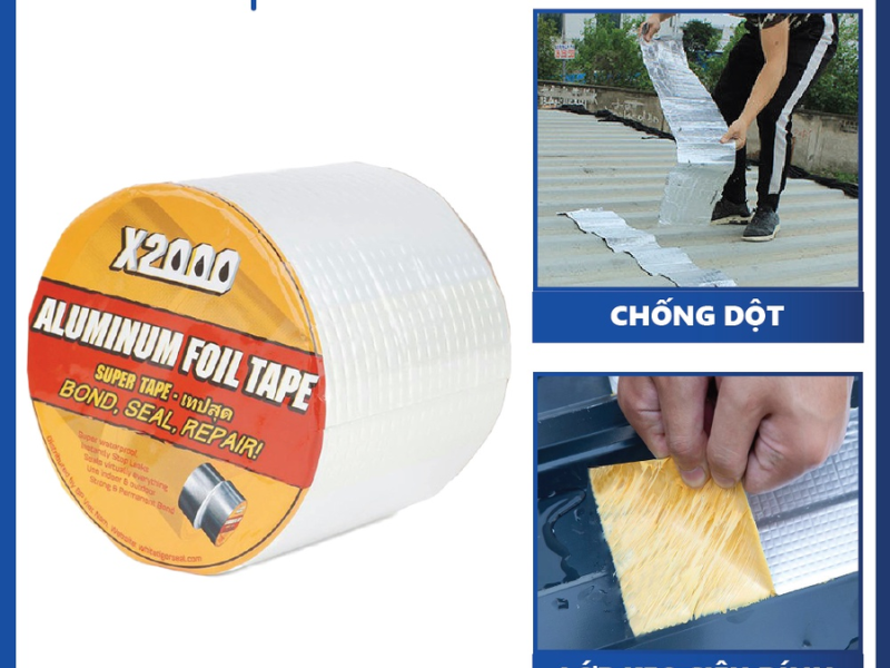 Cách chống thấm mái tôn giáp tường hiệu quả triệt để 1 Keo dán chống thấm mái tôn chuyên dụng