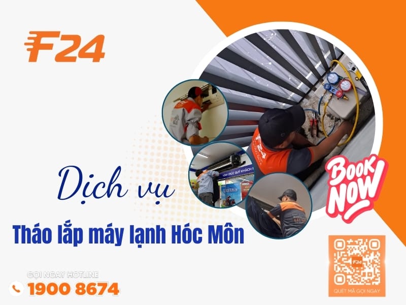 th&aacute;o lắp m&aacute;y lạnh H&oacute;c M&ocirc;n