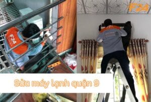 Sửa máy lạnh quận 9 tại F24