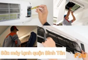 Sửa máy lạnh quận Bình Tân