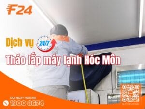 Dịch vụ tháo lắp máy lạnh huyện Hóc Môn chuyên nghiệp
