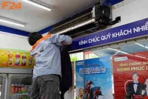 tháo lắp máy lạnh nhà bè