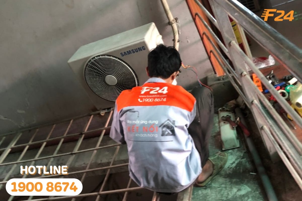 lắp đặt d&agrave;n n&oacute;ng