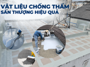 vật liệu chống thấm sân thượng