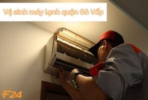 Vệ sinh máy lạnh quận Gò Vấp tại F24