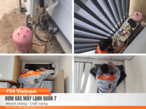 Bơm gas máy lạnh quận 7