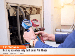 Dịch vụ bơm gas máy lạnh quận Phú Nhuận