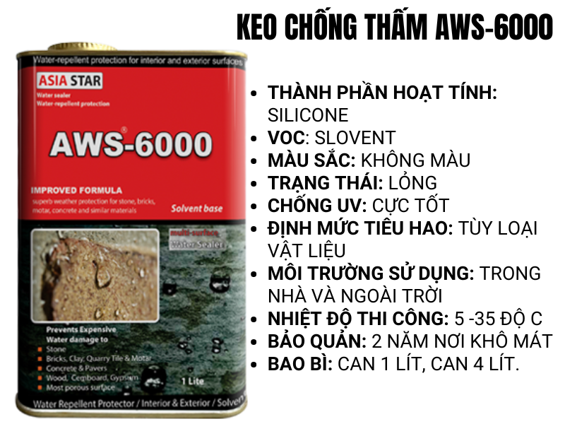 Keo chống thấm AWS-6000