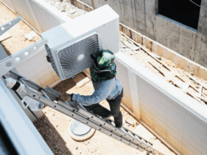 Tháo dàn nóng máy lạnh