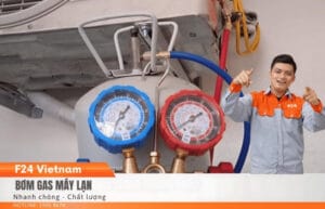 bơm gas máy lạnh củ chi