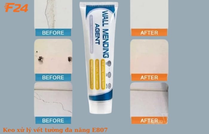 Keo xử l&yacute; vết nứt tường đa năng E807