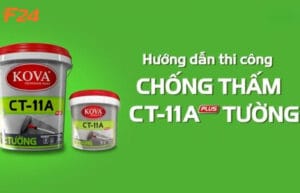 chống thấm tường bằng Kova