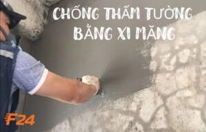 chống thấm tường bằng xi măng