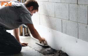 chống thấm tường nhà bị nứt ở khe tiếp giáp 2 nhà