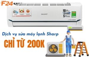 Dịch vụ sửa máy lạnh Sharp