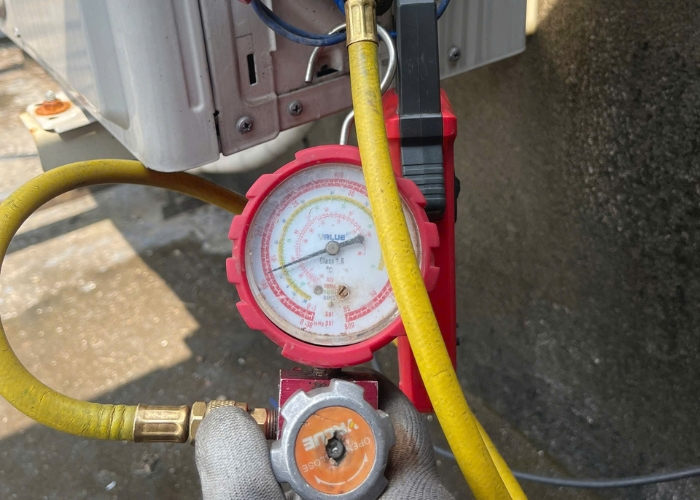 kiểm tra gas m&aacute;y lạnh