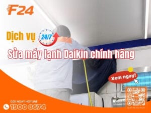 Sửa máy lạnh Daikin chính hãng tại Tp.HCM