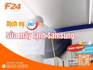 Dịch vụ sửa máy lạnh Samsung chuẩn chính hãng