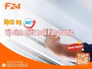 Vệ sinh điều hòa Panasonic tốt nhất tại Tp.HCM