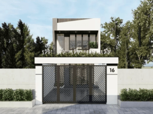 Nhà ống 2 tầng hiện đại