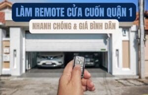 làm remote cửa cuốn quận 1