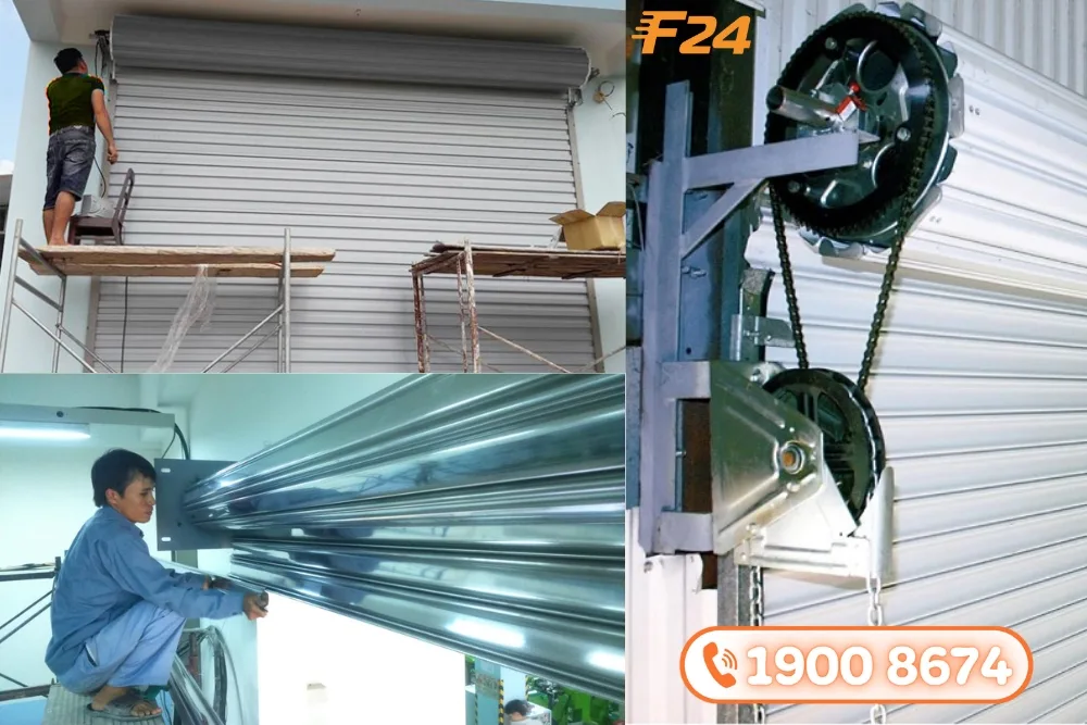 Một số dấu hiệu cho thấy cửa cuốn đang gặp vấn đề