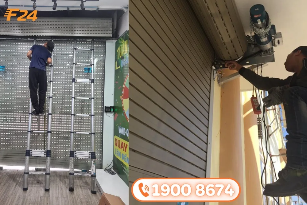 Dịch vụ sửa cửa cuốn quận 4 uy t&iacute;n