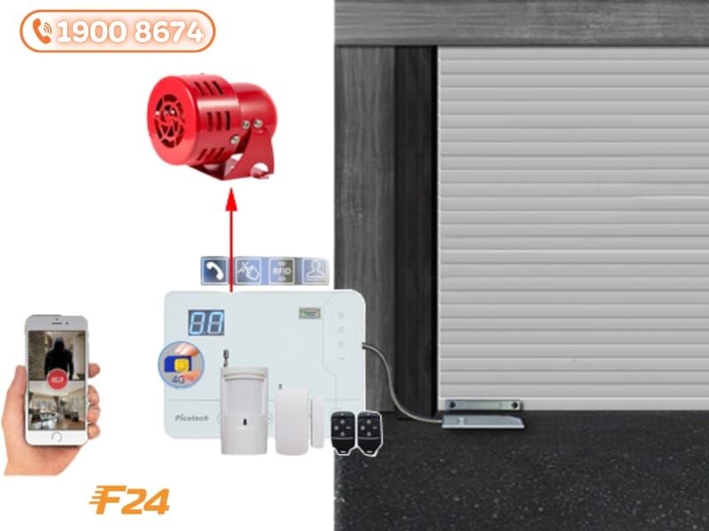 thiết bị chống trộm cửa cuốn tốt nhất