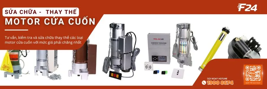 thay bộ tời cửa cuốn ch&iacute;nh h&atilde;ng