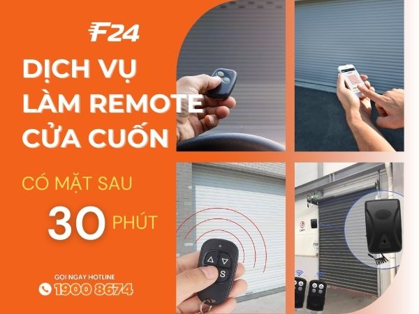 lam remote cua cuon bao mat