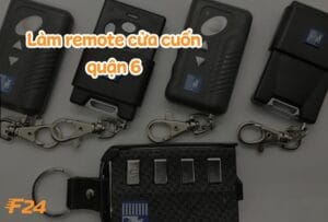 Dịch vụ làm remote cửa cuốn quận 6