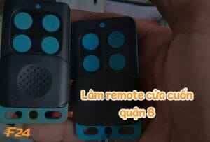 Dịch vụ làm remote cửa cuốn quận 8