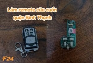 Dịch vụ làm remote cửa cuốn Bình Thạnh