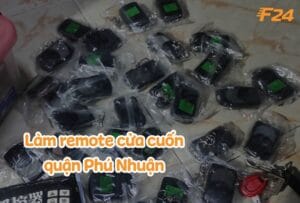 Dịch vụ làm remote cửa cuốn Phú Nhuận