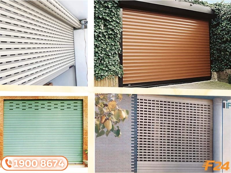 C&aacute;c loại cửa cuốn F24 cung cấp