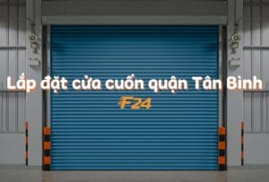 Dịch vụ lắp đặt cửa cuốn Tân Bình tại F24 Vietnam