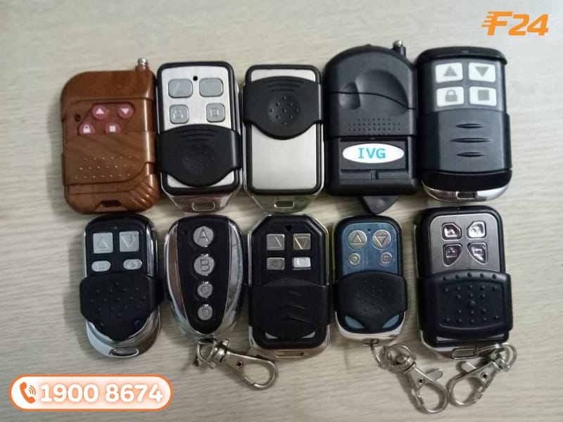 Tr&ecirc;n thị trường hiện nay c&oacute; nhiều thương hiệu remote cửa cuốn chất lượng cao