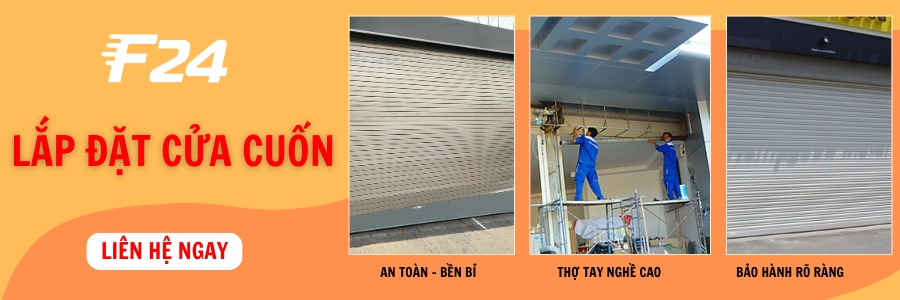 lắp đặt cửa cuốn đẹp