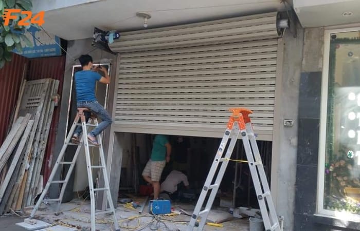 Hướng dẫn sửa chữa xổ l&ocirc; cửa cuốn