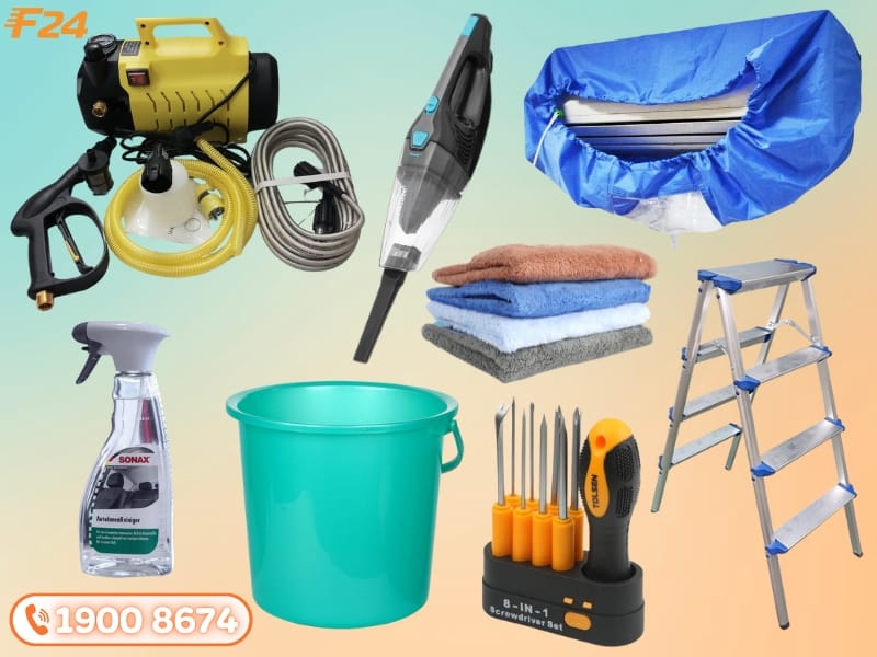 tổng hợp bộ vệ sinh m&aacute;y lạnh