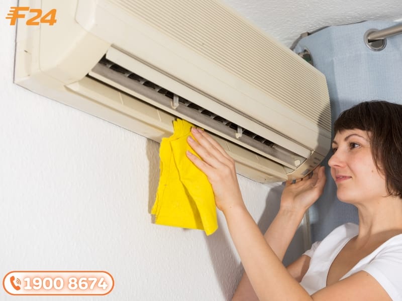 khăn vệ sinh m&aacute;y lạnh