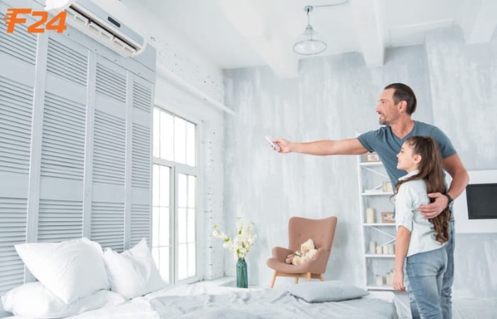 kh&ocirc;ng gian sống thoải m&aacute;i khi m&aacute;y lạnh được l&agrave;m sạch