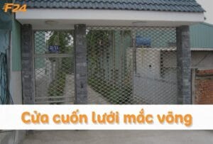 Cửa cuốn lưới mắc võng