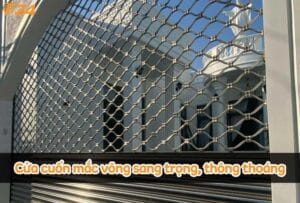 Cửa cuốn mắt võng