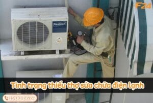 Thiếu thợ sửa chữa điện lạnh