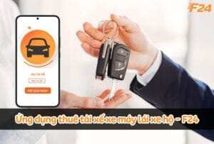 F24 - Ứng dụng cho thuê tài xế xe máy theo nhu cầu